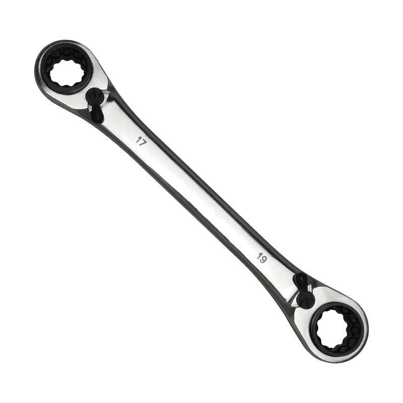 0112#Double Ring Ratchet Wrench